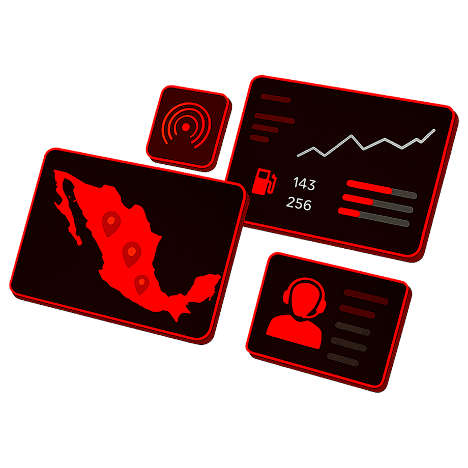 Estaciones (modo oscuro)
