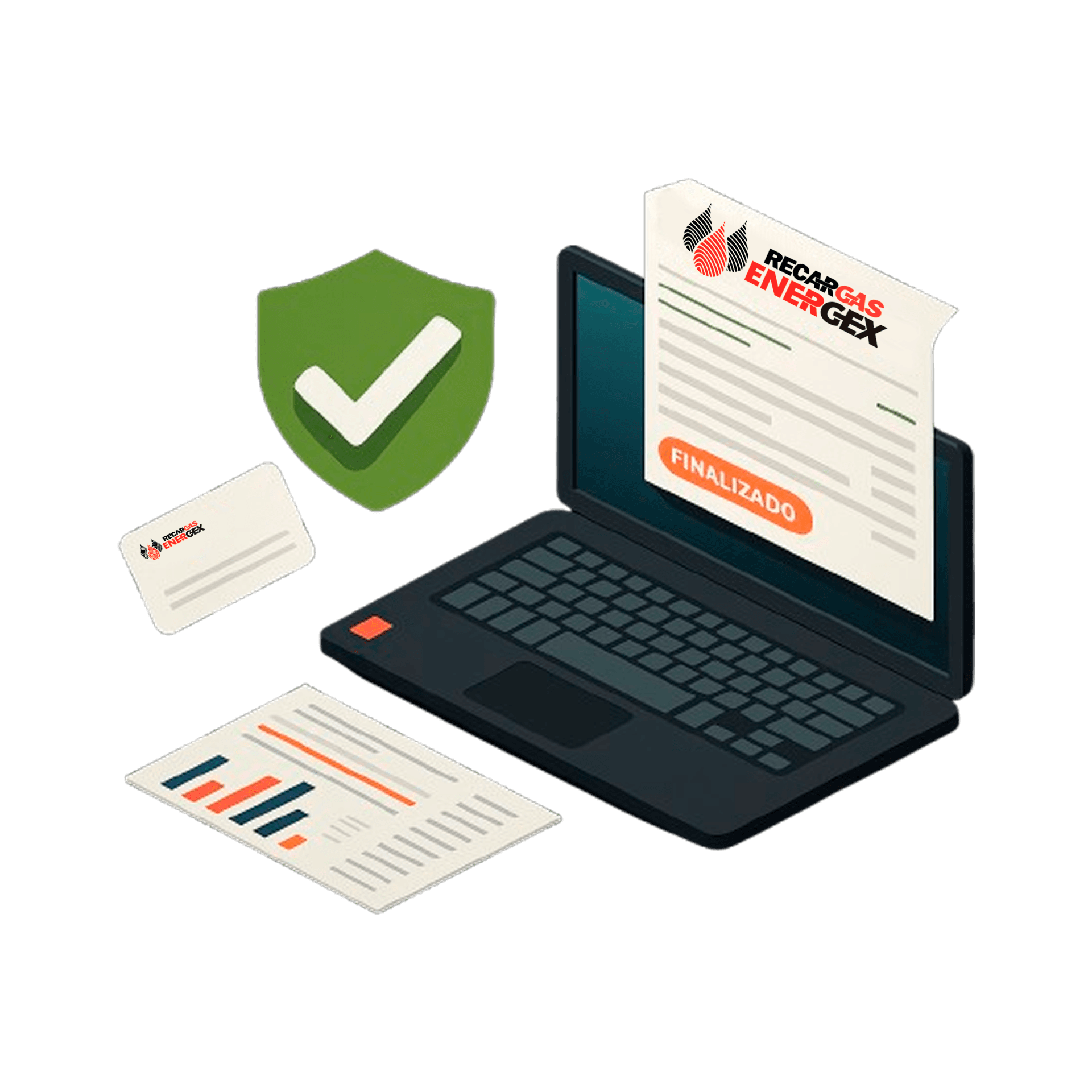 Reportes en tiempo real - Recargas Energex